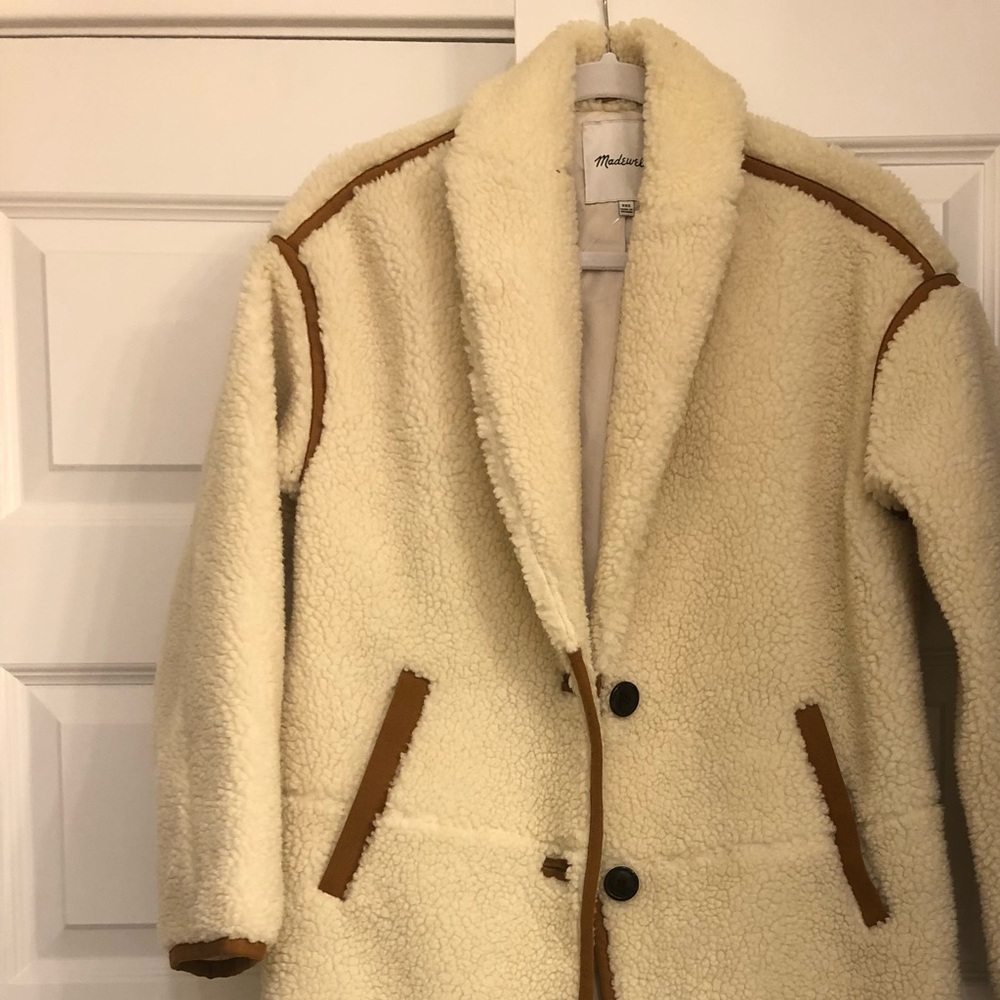 Madewell Sherpa Topcoat